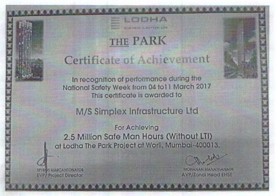 Certificate of Achievement